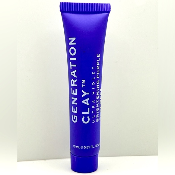 $5 🌸 Generation Clay Ultra Violet Brightening Purple Clay Mask ~ NEW - Picture 1 of 9